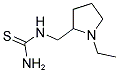 N-[(1-ETHYLPYRROLIDIN-2-YL)METHYL]THIOUREA Struktur