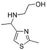 2-[1-(2-METHYL-THIAZOL-4-YL)-ETHYLAMINO]-ETHANOL Struktur