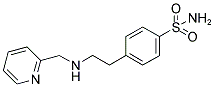 4-(2-((PYRIDIN-2-YLMETHYL)AMINO)ETHYL)BENZENESULFONAMIDE Struktur