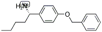 (1S)-1-[4-(PHENYLMETHOXY)PHENYL]PENTYLAMINE Struktur