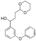 3-[2-(1,3-DIOXANYL)]-1-(3-PHENOXYPHENYL)-1-PROPANOL Struktur