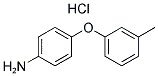 4-(3-METHYLPHENOXY)ANILINE HYDROCHLORIDE Struktur