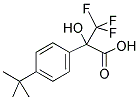 2-(4-TERT-BUTYLPHENYL)-3,3,3-TRIFLUORO-2-HYDROXYPROPIONIC ACID Struktur