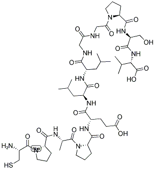 H2N-CPAPELLGGPSV-OH Struktur