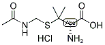 (S)-ACETAMIDOMETHYL-L-PENICILLAMINE HYDROCHLORIDE Struktur