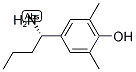 4-((1S)-1-AMINOBUTYL)-2,6-DIMETHYLPHENOL Struktur