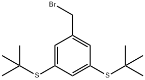 3,5-BIS(TERT-BUTYLTHIO)BENZYL ALCOHOL Struktur