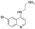 4-(2-AMINOETHYL)AMINO-6-BROMOQUINOLINE Struktur