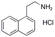 1-NAPHTHALENEETHANAMINE HYDROCHLORIDE Struktur