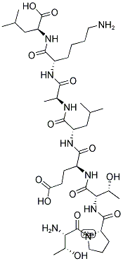 H2N-TPTELAKL-OH Struktur