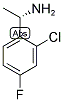 (1S)-1-(2-CHLORO-4-FLUOROPHENYL)ETHYLAMINE Struktur