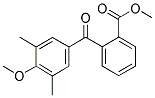 METHYL 2-(3,5-DIMETHYL-4-METHOXYBENZOYL)BENZOATE Struktur