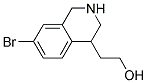 2-(7-BROMO-1,2,3,4-TETRAHYDROISOQUINOLIN-4-YL)ETHANOL Struktur