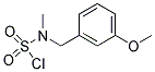 3-METHOXYBENZYL(METHYL)SULFAMOYL CHLORIDE Struktur