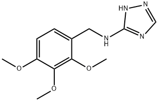 N-(2,3,4-TRIMETHOXYBENZYL)-1H-1,2,4-TRIAZOL-3-AMINE Struktur