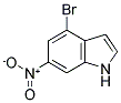 4-BROMO-6-NITRO INDOLE Struktur