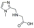 [(1-METHYL-1H-IMIDAZOL-2-YLMETHYL)-AMINO]-ACETIC ACID Struktur