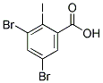 3,5-DIBROMO-2-IODOBENZOIC ACID Struktur