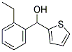 2-ETHYLPHENYL-(2-THIENYL)METHANOL Struktur