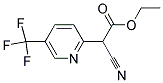 ETHYL CYANO[5-(TRIFLUOROMETHYL)PYRIDIN-2-YL]ACETATE Struktur