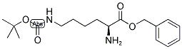 H-LYS(BOC)-OBZL Struktur