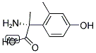 (2R)-2-AMINO-2-(4-HYDROXY-2-METHYLPHENYL)PROPANOIC ACID Struktur