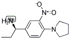 (1R)-1-(3-NITRO-4-PYRROLIDINYLPHENYL)PROPYLAMINE Struktur