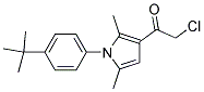 1-[1-(4-TERT-BUTYLPHENYL)-2,5-DIMETHYL-1H-PYRROL-3-YL]-2-CHLOROETHANONE Struktur