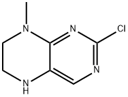 2-CHLORO-8-METHYL-5,6,7,8-TETRAHYDROPTERIDINE Struktur