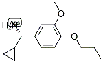 (1S)CYCLOPROPYL(3-METHOXY-4-PROPOXYPHENYL)METHYLAMINE Struktur