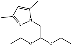 1-(2,2-DIETHOXY-ETHYL)-3,5-DIMETHYL-1H-PYRAZOLE Struktur