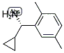 (1S)(2,5-DIMETHYLPHENYL)CYCLOPROPYLMETHYLAMINE Struktur