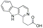 B-CARBOLINE-1-PROPIONIC ACID Struktur