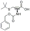 CBZ-(R)-2-AMINO-3-(S-T-BUTYLTHIO)BUTANOIC ACID Struktur