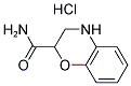 3,4-DIHYDRO-2H-1,4-BENZOXAZINE-2-CARBOXAMIDE HYDROCHLORIDE Struktur