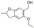 (5-ETHOXY-2-METHYL-2,3-DIHYDRO-1-BENZOFURAN-6-YL)METHANOL Struktur