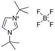 1,3-BIS-(TERT-BUTYL)-IMIDAZOL-2-YLIDINIUM TETRAFLUOROBORATE Struktur