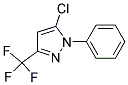 5-CHLORO-1-PHENYL-3-(TRIFLUOROMETHYL)PYRAZOLE Struktur