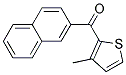 3-METHYL-2-(2-NAPHTHOYL)THIOPHENE Struktur