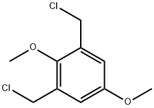 2,6-BIS(CHLOROMETHYL)-1,4-DIMETHOXYBENZENE Struktur