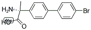 (2R)-2-AMINO-2-[4-(4-BROMOPHENYL)PHENYL]PROPANOIC ACID Struktur