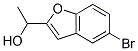 1-(5-BROMO-1-BENZOFURAN-2-YL)ETHANOL Struktur