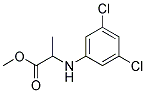 2-(3,5-DICHLORO-PHENYLAMINO)-PROPIONIC ACID METHYL ESTER Struktur