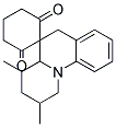 2,4-DIMETHYL-2,3,4,4A,5,6-HEXAHYDRO-1H-PYRIDO[1,2-A]-SPIRO[CYCLOHEXANE-1,3'-QUINOLINE]-2,6-DIONE Struktur