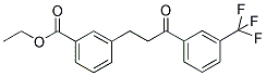 3-(3-CARBOETHOXYPHENYL)-3'-TRIFLUOROMETHYLPROPIOPHENONE Struktur