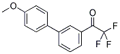 3'-(4-METHOXYPHENYL)-2,2,2-TRIFLUOROACETOPHENONE Struktur