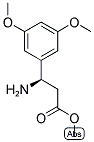 METHYL (3R)-3-AMINO-3-(3,5-DIMETHOXYPHENYL)PROPANOATE Struktur