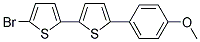 5'-BROMO-5-(4-METHOXYPHENYL)-[2,2']BITHIOPHENYL Struktur