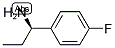(1R)-1-(4-FLUOROPHENYL)PROPYLAMINE Struktur