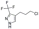 4-(3-CHLOROPROPYL)-3-(TRIFLUOROMETHYL)PYRAZOLE Struktur